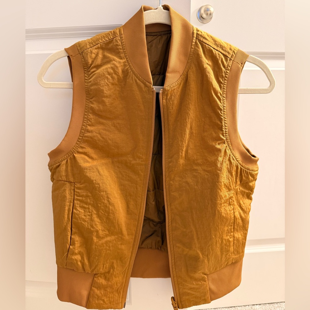 Lululemon Athletica Gold Vest